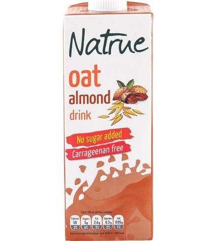 Напиток Natrue овсяный с миндалем