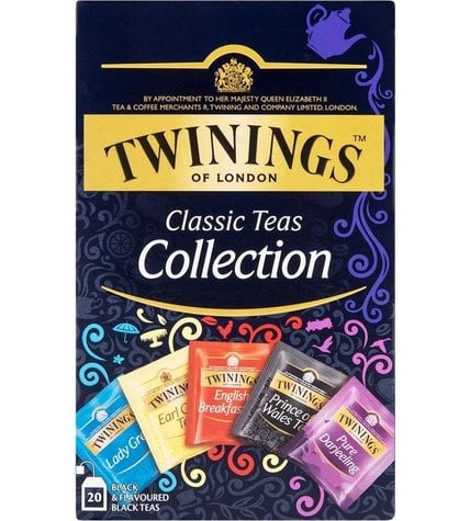 Чай черный Twinings Classic Collection в пакетиках 2 г 20 шт