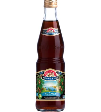 Лимонад Напитки из Черноголовки Байкал 0,33 л в стеклянной бутылке (12 шт)