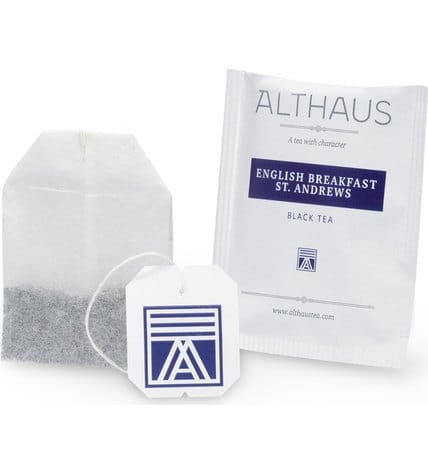 Чай черный Althaus English Breakfast St. Andrews в пакетиках 1,75 г 20 шт купить в Москве
