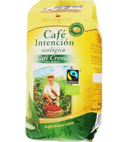 Кофе J.J. Darboven Intencion Ecologico Crema в зернах 1 кг