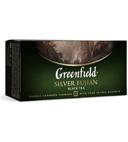 Чай черный Greenfield Silver Fujian в пакетиках 2 г 25 шт