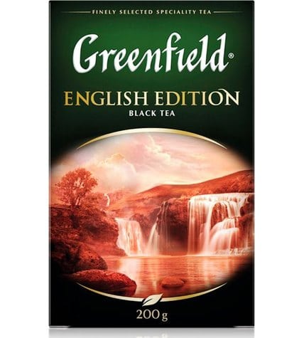 Чай черный Greenfield English Edition листовой 200 г