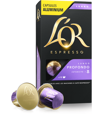 Кофе L'OR Espresso Lungo Profondo молотый в капсулах 5,2 г 10 шт купить