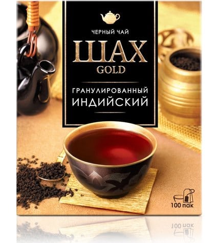 Чай черный Шах Gold в пакетиках 2 г 100 шт