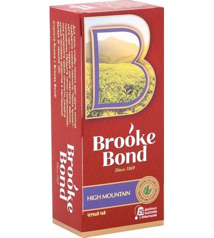 Чай черный Brooke Bond высокогорный 25 шт