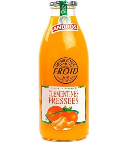 Сок Andros мандариновый в пластиковой бутылке 1 л