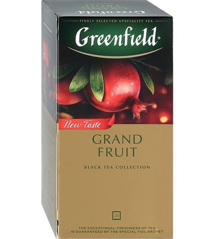 Чай черный Greenfield Grand Fruit в пакетиках 1,5 г 25 шт