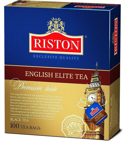 Чай черный Riston English Elite в пакетиках 2 г 100 шт