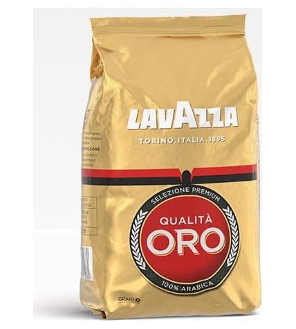 Кофе Lavazza Qualita Oro в зернах 1 кг