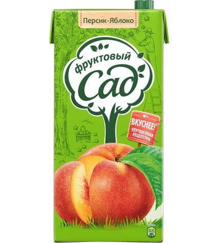 Нектар Фруктовый Сад Персик-Яблоко с мякотью 1,93 л купить