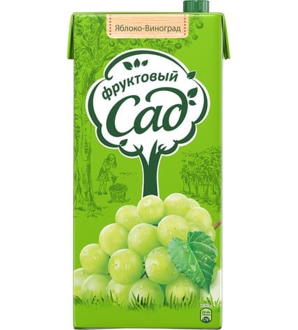 Нектар Фруктовый Сад Яблоко-Виноград осветленный 1,93 л купить
