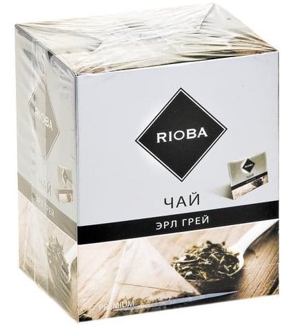Чай черный Rioba Эрл Грей в пирамидках 2 г 20 шт