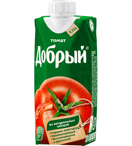 Сок Добрый томатный с мякотью купить