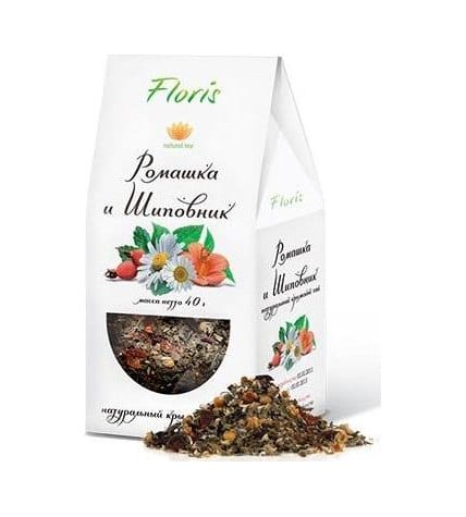 Травяной чай Floris Ромашка и шиповник листовой 40 г