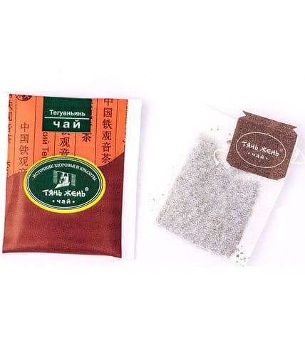 Чай улун Тянь-Жень Те Гуань Инь в пакетиках 2 г 25 шт купить в Москве