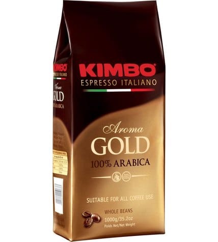 Кофе Kimbo Aroma Gold в зернах 1 кг