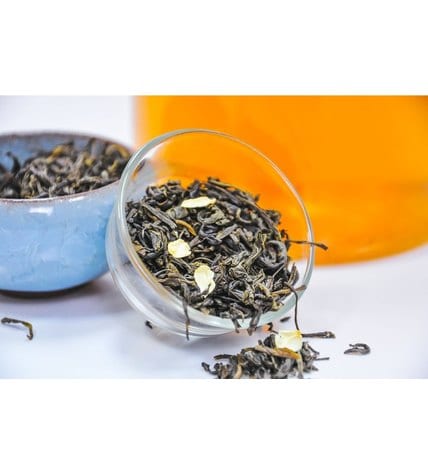 Чай зеленый Тянь-Жень Жасминовый листовой 100 г купить