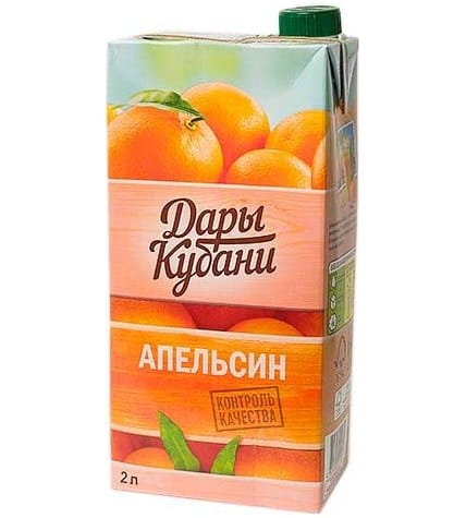 Нектар Дары Кубани апельсин 2л