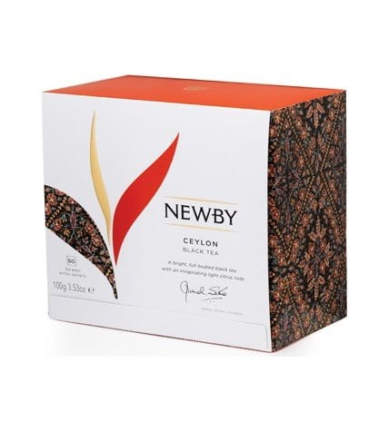 Чай черный Newby Ceylon в пакетиках 2 г 50 шт купить
