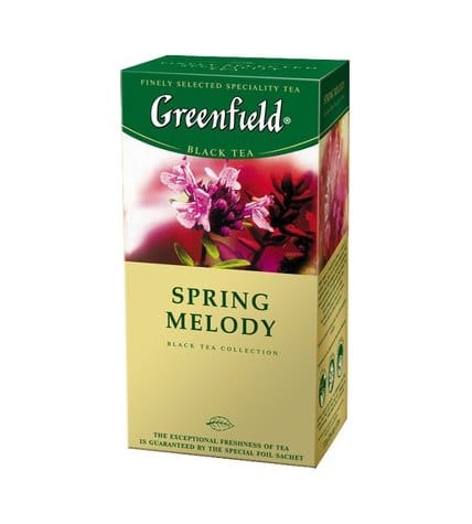 Чай черный Greenfield Spring Melody в пакетиках 1,5 г 25 шт