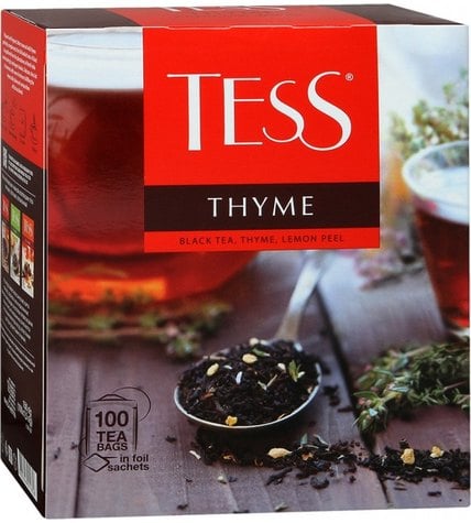 Чай черный Tess Thyme в пакетиках 1,5 г 100 шт