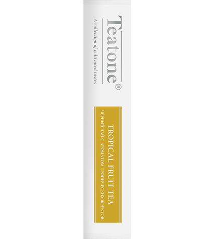 Чай черный Teatone тропические фрукты в стиках 1,8 г 15 шт купить в Москве