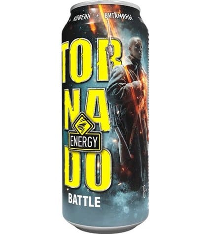 Напиток Tornado Energy Battle энергетический