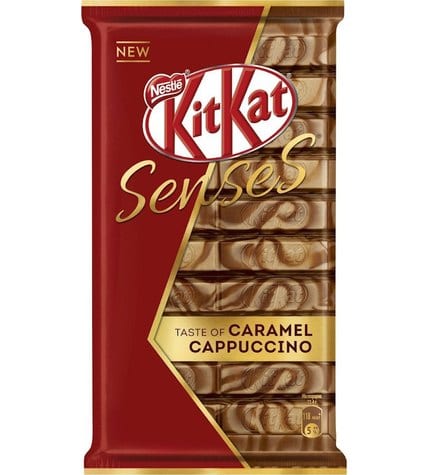 Шоколад KitKat Senses Taste of Caramel Cappuccino 112 г