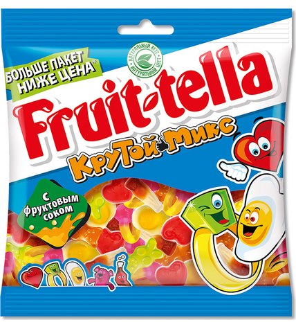 Мармелад Fruittella жевательный Крутой микс 150 г