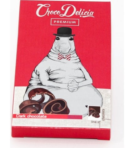 Шоколад Choco Delicia Ждун темный 100 г