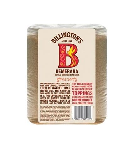 Сахар Billington's Natural Demerara нерафинированный