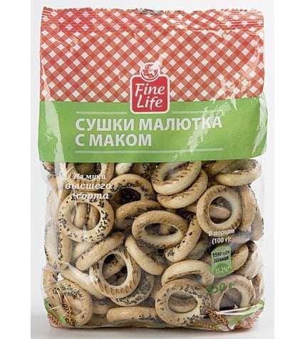 Сушки Fine Life малютка с маком