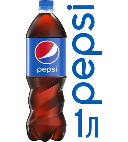Газированный напиток Pepsi 1 л в пластиковой бутылке