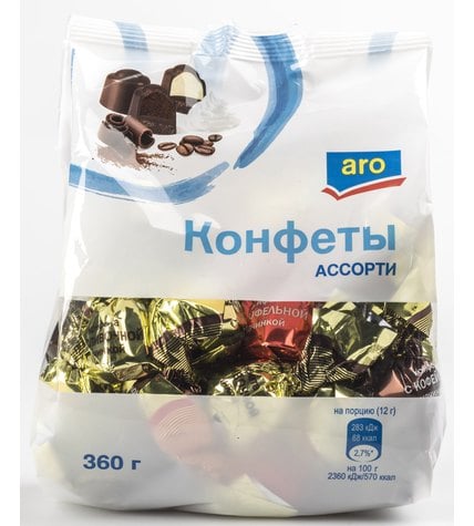 Шоколадные конфеты Aro Ассорти 360 г