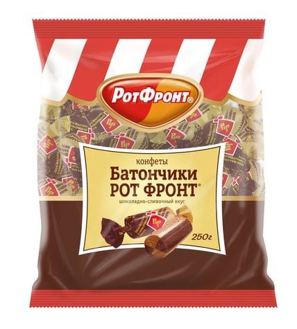Батончики РотФронт шоколадно-сливочный вкус