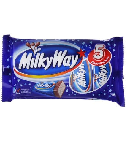 Батончик Milky Way шоколадный 26 г (5 шт)