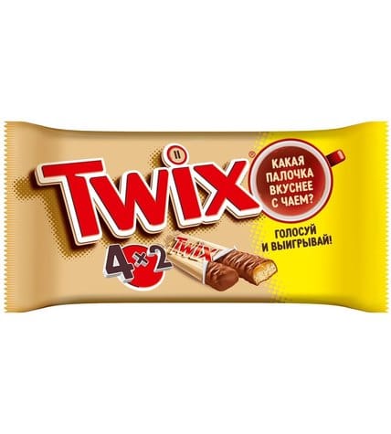 Батончики Twix шоколадный