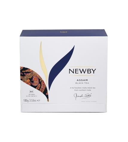 Чай черный Newby Assam в пакетиках 2 г 50 шт