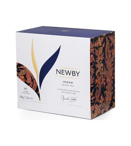 Чай черный Newby Assam в пакетиках 2 г 50 шт купить