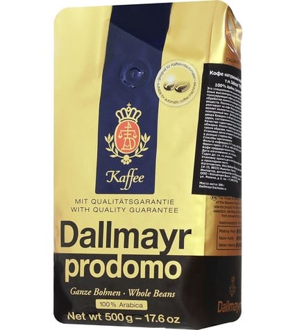 Кофе Dallmayr Prodomo в зернах 500 г