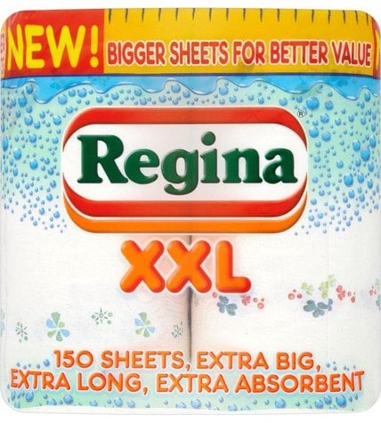 Бумажные полотенца Regina XXL кухонные 2 слоя 2 рулона