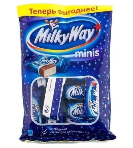 Шоколадные батончики Milky Way Minis