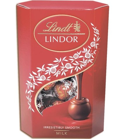 Конфеты Lindt Lindor из молочного шоколада с начинкой