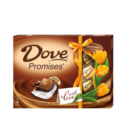 Конфеты Dove Promises шоколадные молочные