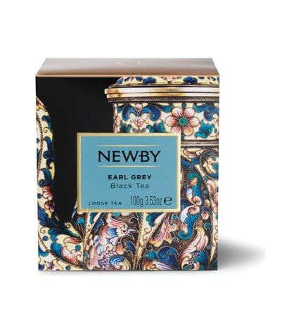 Чай черный Newby Earl Grey листовой 100 г