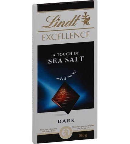 Шоколад Lindt Excellence темный с морской солью