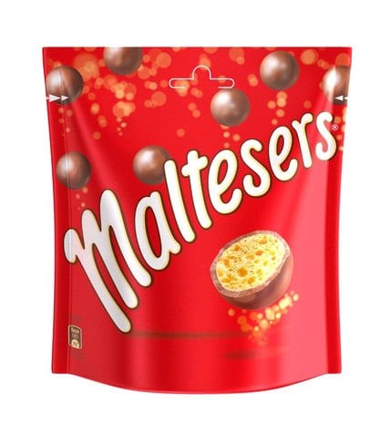 Драже Maltesers хрустящие шарики в молочном шоколаде