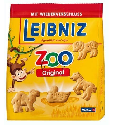 Печенье Leibniz Zoo детское сливочное