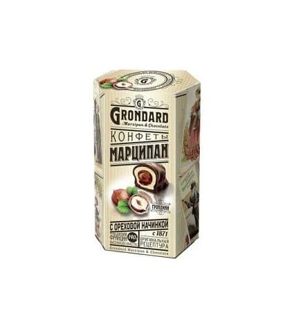 Конфеты Grondard Марципан с ореховой начинкой